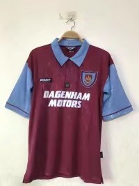 AAA Quality Westham 95/97 Home Soccer Jersey